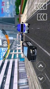 真正的警車野外追逐游戲截圖1