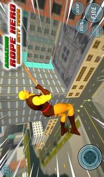 Super Vice Town Rope Hero Crime Simulator游戲截圖4