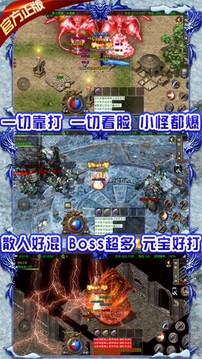 御龍之路冰雪單職版游戲截圖2