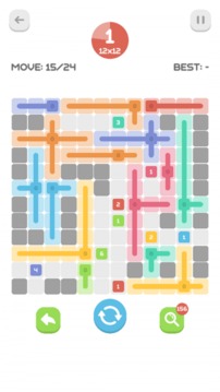 畫線填充游戲截圖1