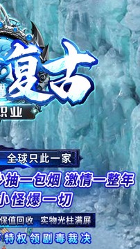 御龍之路冰雪單職版游戲截圖4