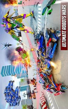 警車機器人游戲截圖3