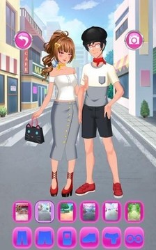 戀愛少女穿搭游戲截圖3
