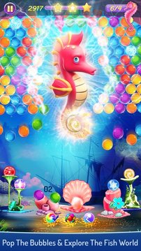 魚水族館泡泡世界游戲截圖1