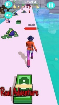 豐富的酷跑3D游戲截圖2