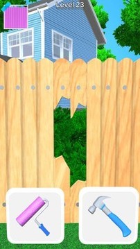 粉刷小屋游戲截圖4