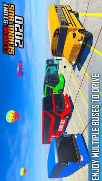 校車特技駕駛游戲截圖3
