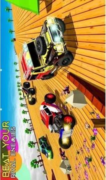 開放世界山道吉普車游戲截圖1