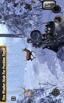 狙擊手動物射擊3D游戲截圖1