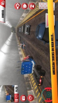 美國卡車貨運停車游戲截圖3