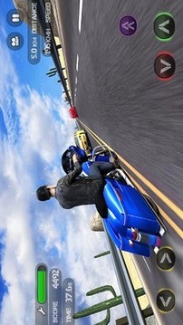摩托車狂奔賽游戲截圖2