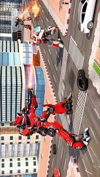 警察豪華轎車機(jī)器人改造游戲截圖2