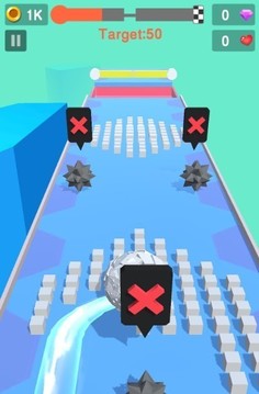 超級(jí)跑酷球游戲截圖3