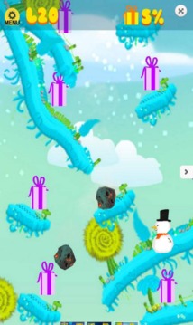 滑行的雪人游戲截圖1
