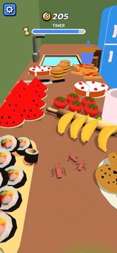 瘋狂的蟲(chóng)子偷你的食物游戲截圖4