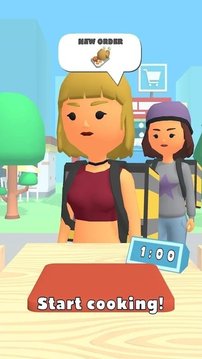 食物烹飪大師3D游戲截圖1