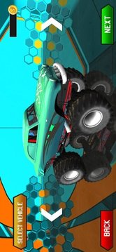 無畏怪物卡車特技游戲截圖2