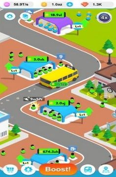 閑置巴士3D游戲截圖3