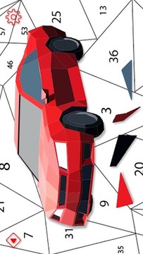 汽車無多邊形藝術(shù)游戲截圖1