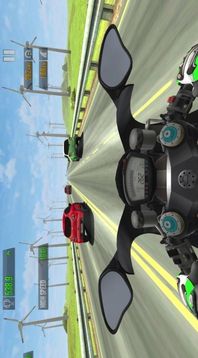 渦輪摩托拉力賽3D游戲截圖1