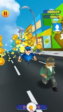 地鐵貓警跑酷游戲截圖3