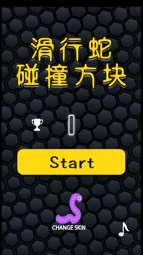 滑行蛇碰撞方塊游戲截圖3