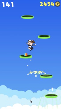 跳上天空女孩游戲截圖1
