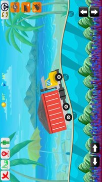 貨運(yùn)小型卡車司機(jī)游戲截圖1