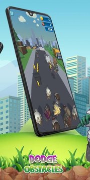 僵尸撞擊僵尸無盡奔跑者游戲截圖2