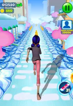 地鐵少女冒險(xiǎn)沖刺3D游戲截圖2
