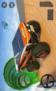 怪物卡車坡道特技游戲截圖2