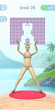 匹配瑜伽3D游戲截圖4