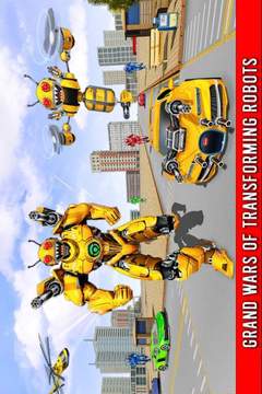 蜜蜂機器人汽車改造游戲截圖3