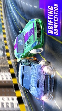 瘋狂汽車漂移賽游戲截圖1