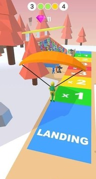低空跳傘3D游戲截圖3