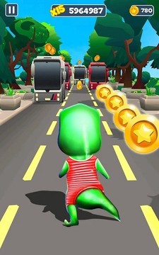 恐龍來跑酷3D游戲截圖2