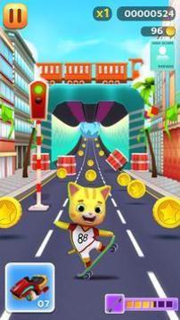 我的小貓跑步者游戲截圖1