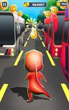恐龍來跑酷3D游戲截圖3