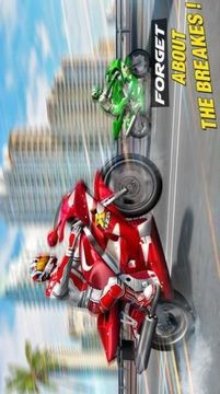 渦輪摩托賽車交通騎手游戲截圖3
