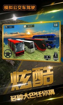 模擬公交車駕駛3D游戲截圖3