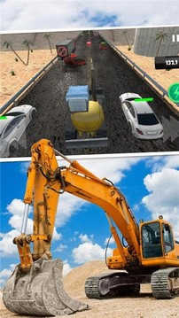 駕駛模擬挖掘機游戲截圖1