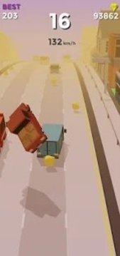 一場瘋狂賽車比賽游戲截圖3