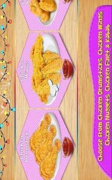 油炸雞烹飪比賽游戲截圖1