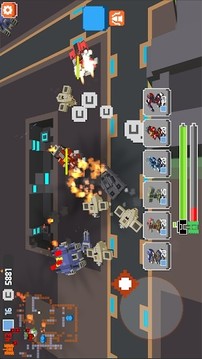 科幻防御战争方块游戏截图2