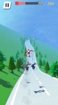 滑板蜿蜒的道路游戲截圖1