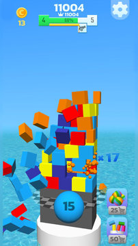 推塔3D游戲截圖1