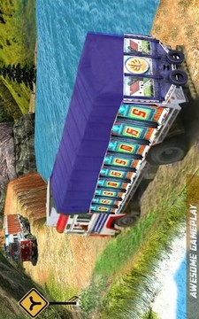 真实印度卡车货物驾驶3D游戏截图2