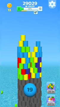 推塔3D游戲截圖2