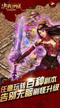 決戰(zhàn)沙城之復(fù)古傳奇游戲截圖2