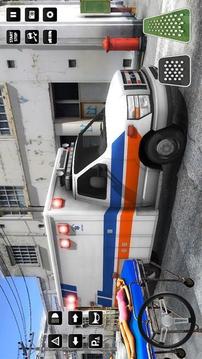 3D救生員救援車游戲截圖1